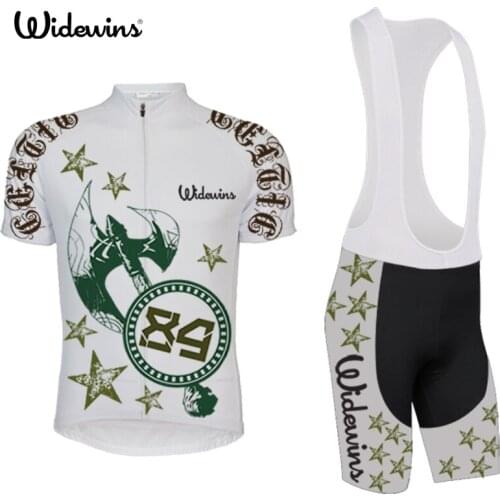 Widewins Axe Pro 100% Polyester Bicycle Clothing Cycling Jersey Set 2018 MTB Bike Jerseys Set Ciclismo Ropa Maillot Hombre 5290
