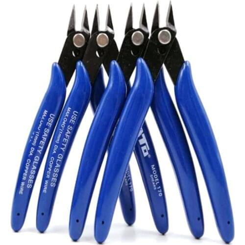 1PCS Pliers Multi Functional Tools Electrical Wire Cable Cutters Cutting Side Snips Flush Stainless Steel Nipper Hand Tools