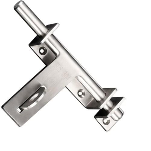 1pc Slide Bolt Gate Latch Heavy Duty Premium Safety Stainless Steel Barrel Bolt Gate Latch Door Lock Door Bolt