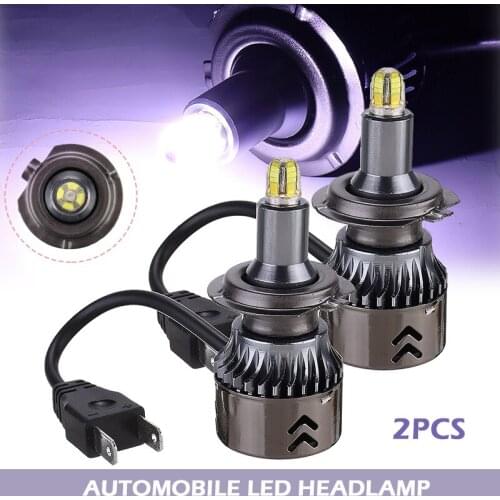 2pcs 9V-36V 9600LM 60W H7 Car Auto Canbus CSP LED Headlight Lamp White 6000K DIY Accessories Parts