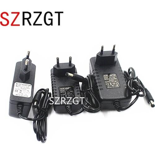 DC12V Adapter AC100-240V Lighting Transformers OUT PUT DC12V 1A / 2A / 3A Power Supply for LED Strip