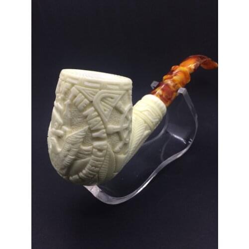 Usa navy meerschaum pipe handmade turkish pipe smooking tobacco