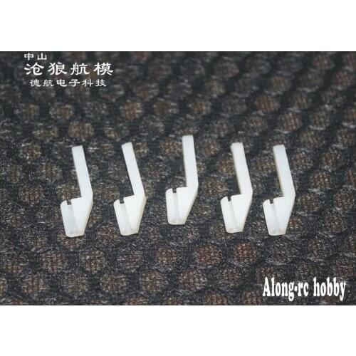 Free shipping RC PLANE PART --50pcs 1.8mm Rod link holder L plastic holder for RC airplane hobby GAS plane RC model