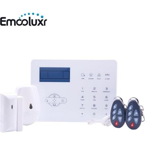 Wireless Home Security Alarms Touchscreen GSM PSTN Alarm System Android IOS APP Control Intrusion Alarm ST-IIIB Pet Friendly