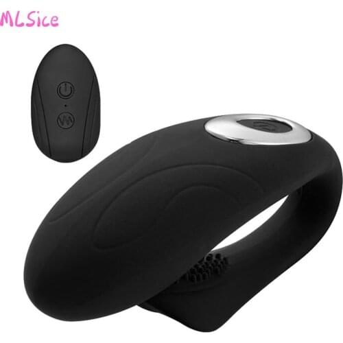 Wireless Vibrator Adult Toys For Couples USB Rechargeable Dildo G Spot U Silicone Stimulator Double Vibrators Sex Toy For Woman