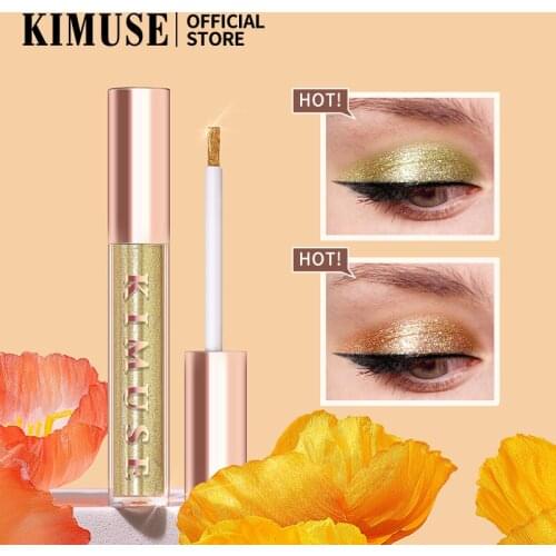 Shiny Diamond Eye Shadow Waterproof Pearlescent Quick-dry Liquid Eye Shadow Long Lasting Eye Shadow Makeup Cosmetics