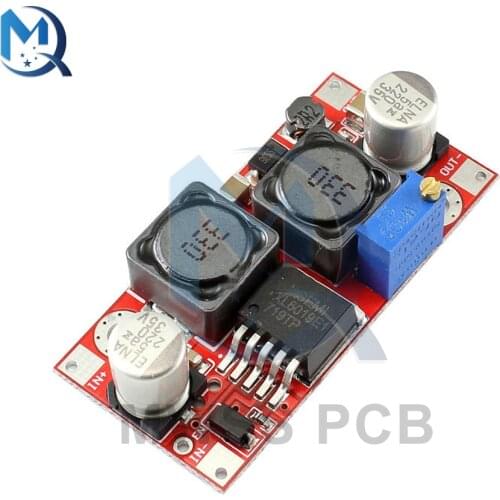 DC-DC 5V 32V XL6019 Boost Module Adjustable Automatic Power Supply Step Up Voltage Converter Vonverter Regulator Output 1.2V 35V