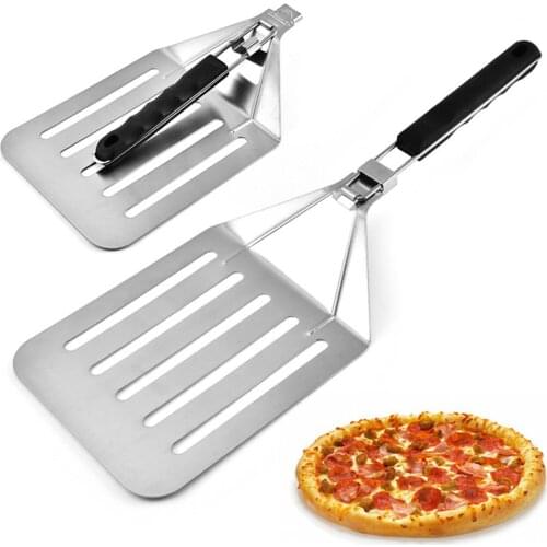 Large Non-Slip Folding Cake Spatula Cookie Stainless Steel Cake Server Blade Cutter Pie Pizza Shovel Cake Spatula Baking Tools