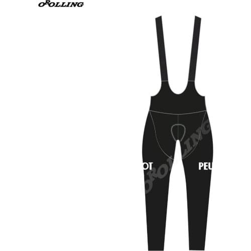 Black Thin / Winter Thermal Fleece Classical Retro New Team Long Sleeves Cycling Pants Customized Orolling