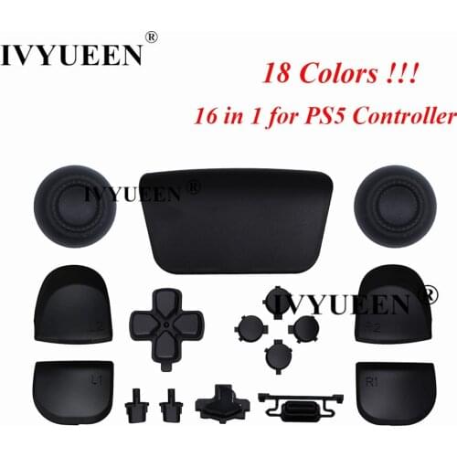 IVYUEEN for Sony PlayStation 5 PS5 Controller R2 L2 R1 L1 Trigger Button Mod Kit for Dualsense Wireless Control Game Accessories