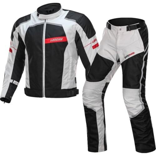 LYSCHY Autumn Winter Motorcycle Touring Jacket Men Waterproof Windproof Moto Jacket Riding Racing Motorbike Clothing CE Approved