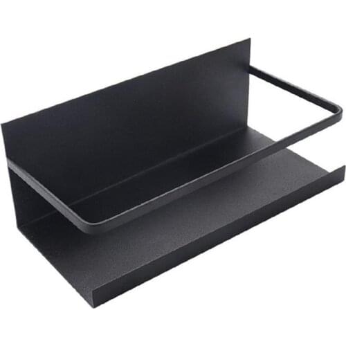 New Refrigerator Magnet Storage Rack Durable Holder Kitchen Heavy Duty Punch-free Magnetic Shelf High Qulity Hanger