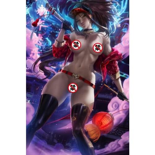 Print silk or canvas LOL sexy lady art poster 16x24 24x36 inch custom living room bedroom decorative painting