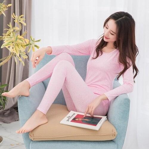 Long Johns Seamless Winter Fitness Thermal Underwear Set Warm Clothing Thermal Underwear For Women Autumn Sexy Warm