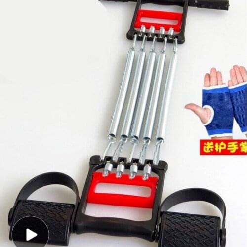 A062 Exercise Workout Equipment Muscles Tension Exercise Spring Chest Developer Expander Steel Muscles Exercise Fitness