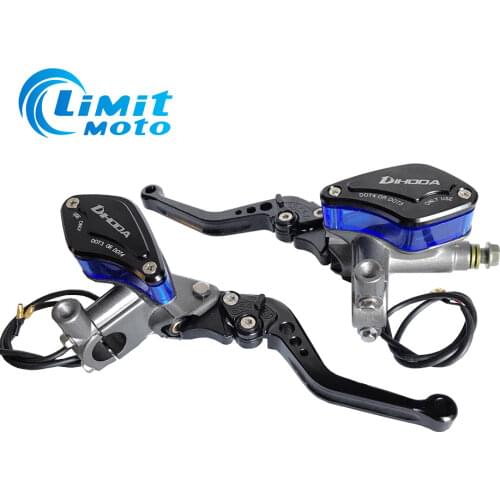 Universal 22mm 7/8'' Motorcycle Brake Clutch Master Cylinder Hydraulic Pump handle Clutch Brake Lever For 50CC - 300CC