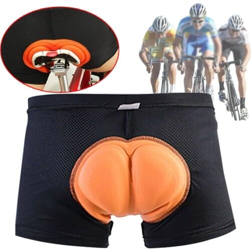 Cycling Shorts Mesh MTB Bike Underwear 3D Gel Pad Boxer Briefs Shockproof Riding Underpant Bicycle Shorts Man Woman Underwear