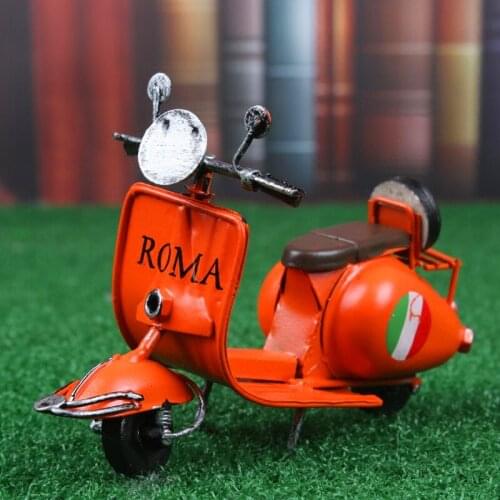 Iron Car Retro Miniature Small Sheep Pedal Handmade Home Decoration Accessories Craft Ornaments