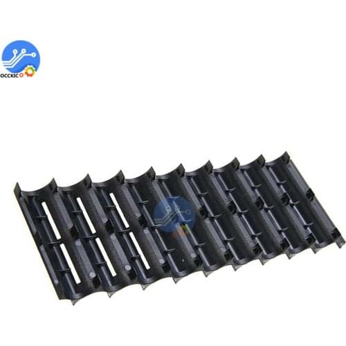 1Pcs 18650 Battery Holder 10x Cell Plastic for 18650 Battery Spacer Storage Cylindrical Cell Bracket Stand Organizers Case