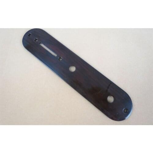 1pcs South America hardwood Guitar Tele Telecaster Control Plate Hand made #1782