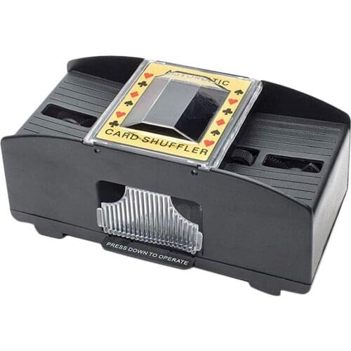 Automatic Card Shuffler Game Classic Electric Poker Game for Seniors