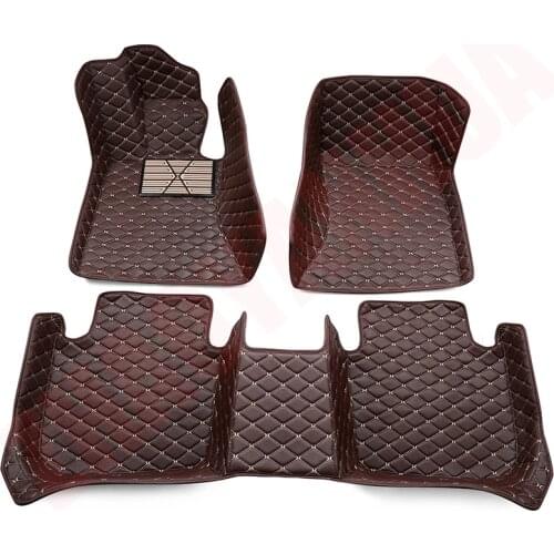 Car floor mats for Mitsubishi Lancer Galant ASX Pajero V73 V93 5D car styling all weather carpet floor liner