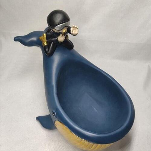 Large Capacity Ring Dish Jewelry Tray Key Tray Desktop Organizer Bowls Decoration Crafts Key Dish Jewelry Bowl Decorative Dish