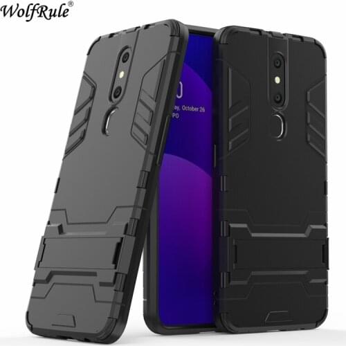 Phone Case Oppo F11 Pro Case Shockproof Silicone Rubber Armor Hard Back Cover For Oppo F11 Pro Defender Case For Oppo F11 Pro