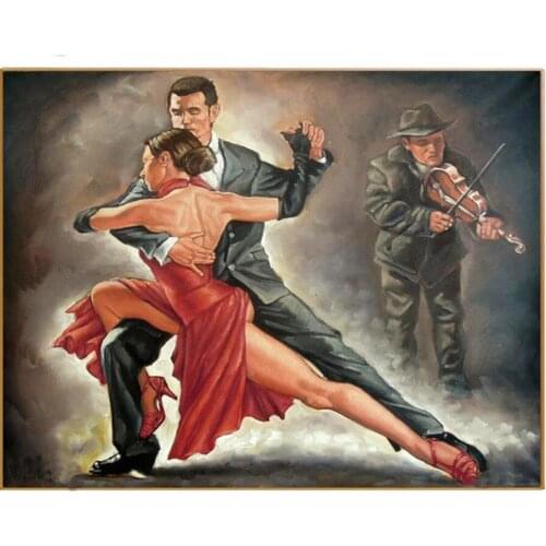 DIY,Diamond Embroidery,Romantic Tango Dancer,5d Diamond Painting,Stitch Cross,3D,Diamond Mosaic,home Decor,Christmas gift BY810