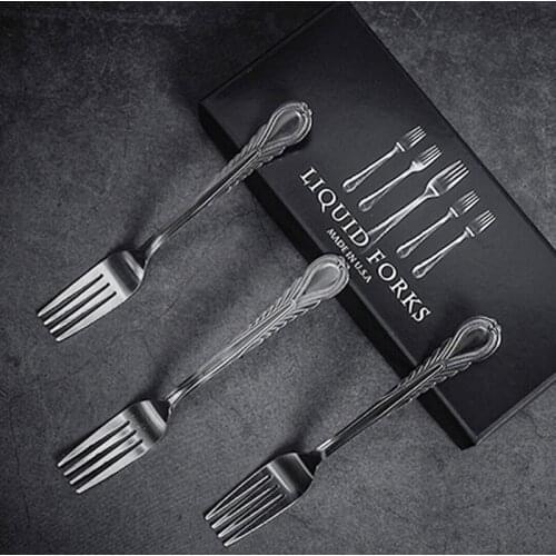 Liquid Forks Magic Tricks 50 Metal Forks Bending Professional Magician Close Up Street Gimmicks Illusions Mentalism Magia Props
