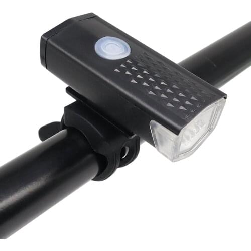 Bike Light USB Rechargeable 300 Lumen 3 Mode Bicycle Front Light Lamp Bike Headlight Cycling LED Flashlight Lantern