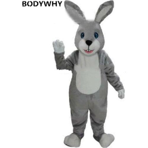 Rabbit Mascot Costume Suits Bunny Dress Costume Cosplay Mascotte Theme Advertising Promotion Easter Carnival Costume Kits