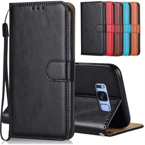 Folio Leather Case For Samsung S3 S4 S5 neo S7 edge S8 S9 Plus A8 A9 Star Lite J8 J4 J2 Core 2 Prime VE J7 Prime A90 Wallet Case