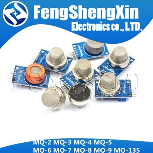 MQ-2 MQ-3 MQ-4 MQ-5 MQ-6 MQ-7 MQ-8 MQ-9 MQ-135 Detection Smoke methane liquefied Gas Sensor Module for Arduino Starter DIY PCB