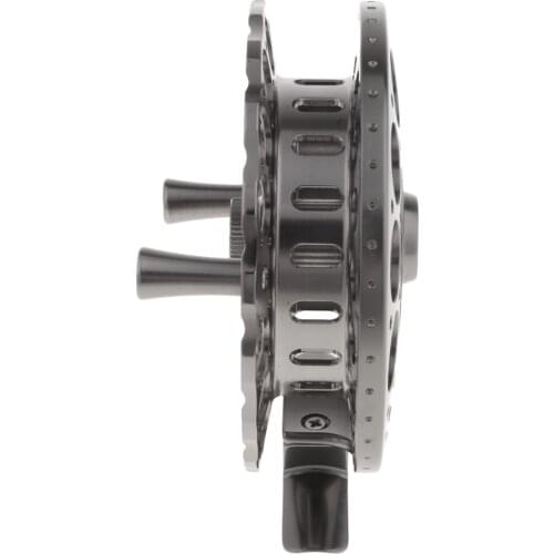 Lightweight Fly Reel Ice Fishing Reel With CNC Machined Full Metal Body