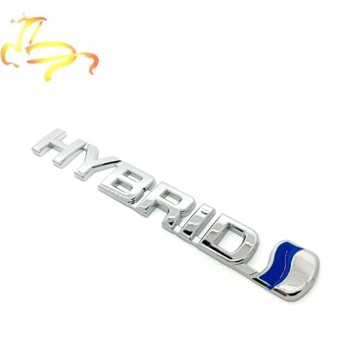 New Fashion 3D Metal Car Sticker For HYBRID Jeep BMW Ford Lifan Nissan Mazda Honda car Lada Chevrolet Buick