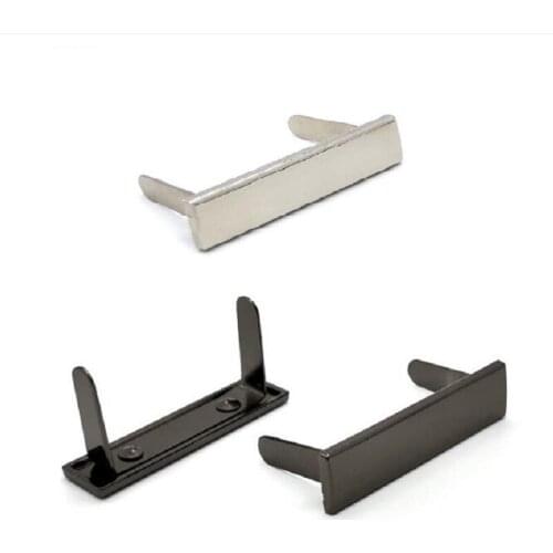 10pcs/100 pcs hardware accessories 40mm blank trademark metal wallet high-end bare body sign