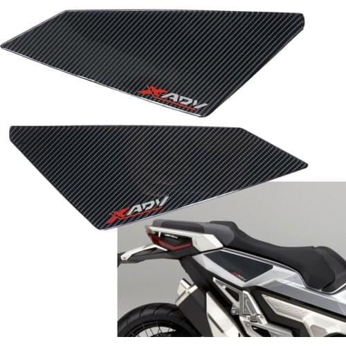Motorcycle 3D Carbon Fiber Sticker Side Panel Decal Tank Pad Fuel Protector Fairing sticker For Honda X-ADV XADV 750