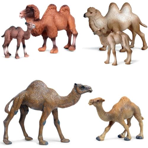 New Simulation Wild Animal Model Desert Camel PVC Movable Doll Childrens Cognition Education Kids Toy Gift