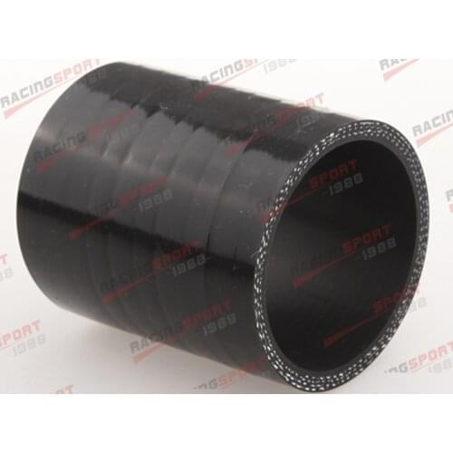 New 3 Layer/Ply 2.375" Straight Hose Turbo Silicone Coupler Pipe Red 70mm Length