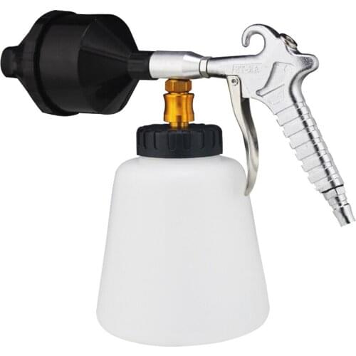 Pressure Washer Gun Snow Foam Gun with Pressure Washer Nozzle Tip, 1L Gallon Car Wash Soap Bottle for Detailing Trucks or SUVs