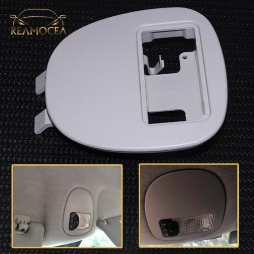 Reamocea Car Interior Dome Roof Reading Light Lamp Panel Frame Cover Panel Shelf fit for Peugeot 206 207 Citroen C2 9625049077