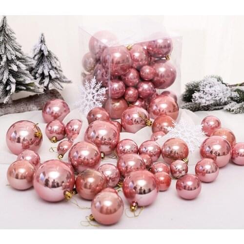 Christmas Ball Ornaments For Xmas Tree Hanging Bauble Ball Decorations Pendant ​Drop Ornament For Christmas Party navidad 2021