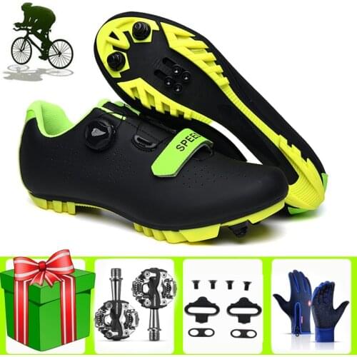 Cycling Shoes Sapatilha Ciclismo Mtb Men Sneakers Racing Mountain Bike Women Spd Pedals Cleats Gloves Bicicleta Carretera