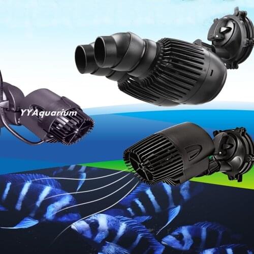 20000L/H 4400GPH BIG FLOW FISH WATER PUMP TWIN WAVE MAKER HIGH EFFICIENT CIRCULATION PROPELLER PUMP AQUARIUM HANG UP WAVEMAKER