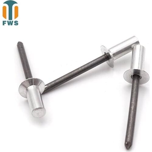 10PCS M3.2 M5 Aluminum Steel countersunk head closed type Mandrel Blind Rivet Nail Pop Rivets for Furniture Car Aircraft