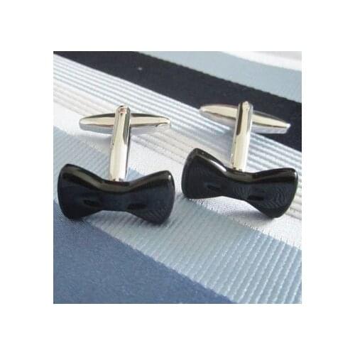 Bow Cufflink 15 pairs Wholesale Free Shipping