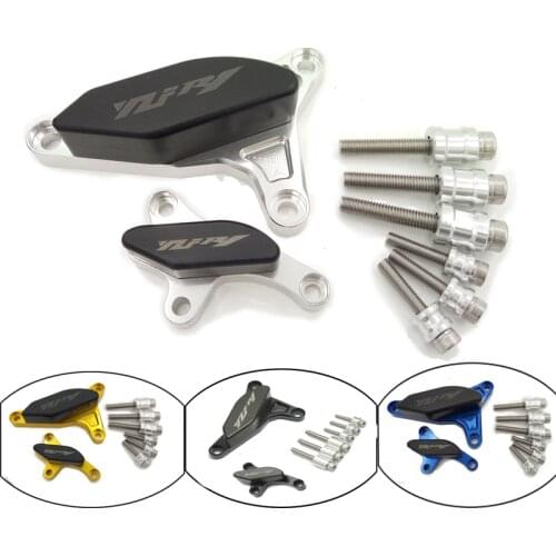 MTImport For Yamaha YZF R1 2007 2008 YZF-R1 CNC POM Frame Slider Crash Pad Engine Stator Case Saver Cover Falling Protector New