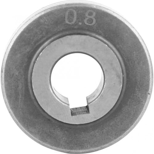 1Pcs 0.8/1.0/1.2/1.4/1.6mm Groove Stainless Steel Wire Feeder Roll Welding Wire Feeding Machine Guide Wheel Soldering Wire Guide