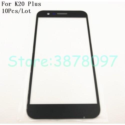 10pcs/lot 5.3 inches For LG K20 Plus V VS501 Front Glass Touch Screen Outer Panel Lens Repair Replacement Part
